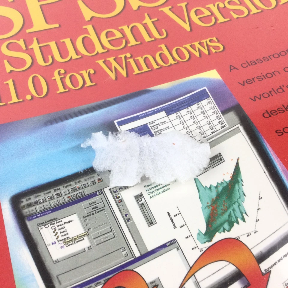 Sealed SPSS Student Version 11.0 Software Windows 98 2000 WIN NT Statistical - Image 2 of 3