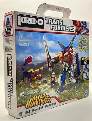 KRE-O Transformers Beast Hunters Optimus Prime A2203 251 Teile EOL - NEU/OVP