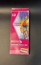Reeves 12 Piece Gouache Colour Set - Opened New READ