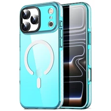For iPhone 17 Pro Max/17 Pro Forsted Case MagSafe Shockproof Magnetic Cover