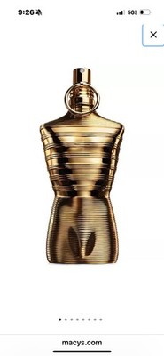 Le Male Elixir by Jean Paul Gaultier for Men 4.2 oz Parfum Spray in NO BOX
