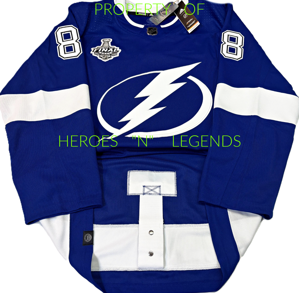 52-54 * ANDREI VASILEVSKIY TAMPA BAY LIGHTNING 2021 STANLEY CUP