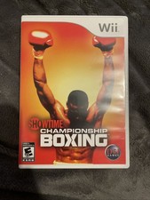 Showtime Championship Boxing Nintendo Wii 2007