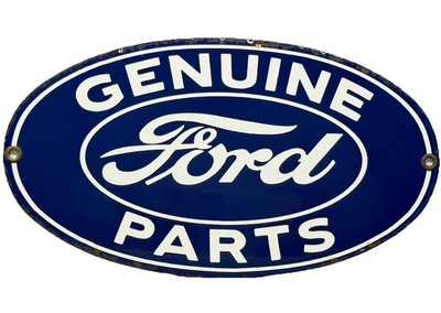 #ad #ad VINTAGE FORD MOTORS PORCELAIN SIGN GAS STATION PUMP PLATE DEALERSHIP CHEVROLET $121.14