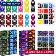 SIXPOINTS 108PCS 12mm MTG +1/+1 Tokens 6 Sided Dice & Keyword Counters Tokens Se