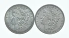 1900 & 1896 Morgan Silver Dollar $1 Bullion Collection Lot *208