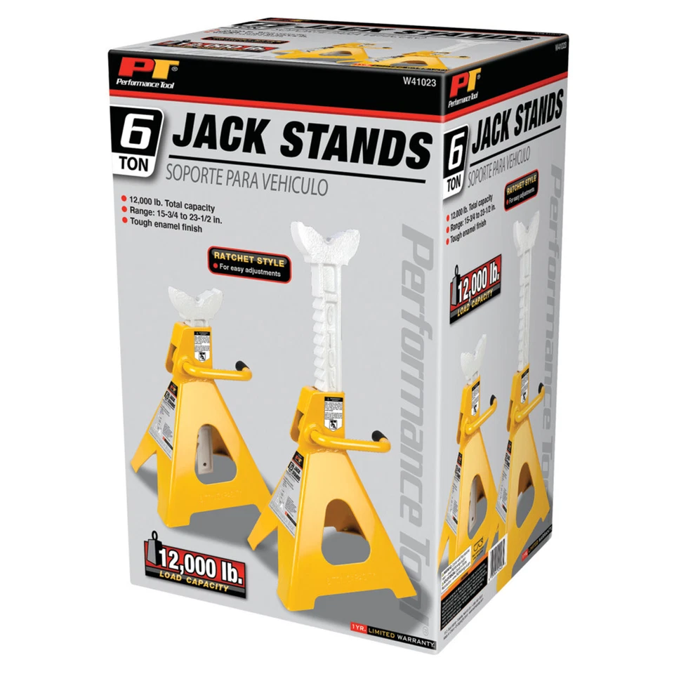 Performance Tool W41023 Juego de soporte de gato estilo trinquete Foto 3 de 4