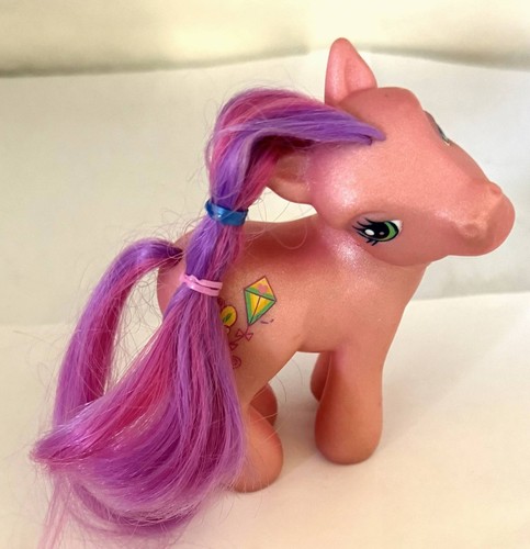 2 MY LITTLE EARTH PONY CHEERILEE 2008 & SKYWISHES 2002 PINK with PINK TAILS - Picture 7 of 9