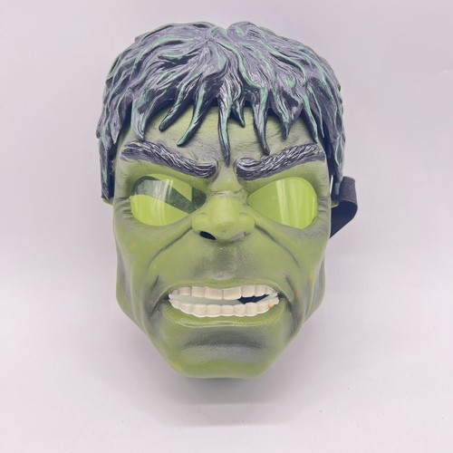 Hasbro Marvel Avengers The Incredible Hulk Light-Up Mask Works Halloween