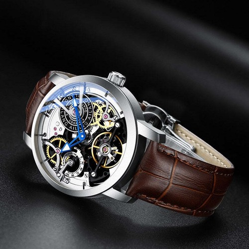 AILANG Reloj Automático Diseño Original Tourbillon Muñeca - Imagen 10 de 35