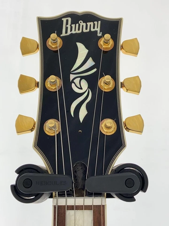 Guitarra Eléctrica Burny RLC-50 Negra 2007 Braguero Cubierta Falta Unidad Principal JPN Foto 4 de 4