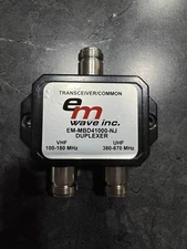 E/M Wave Antenna VHF & UHF/7/800 Combiner/duplexor