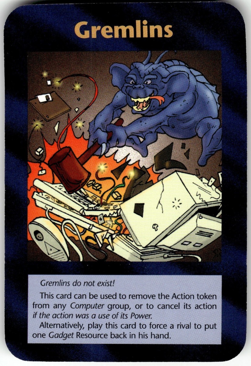 Gremlins Card Limited INWO Illuminati New World Order Game | eBay