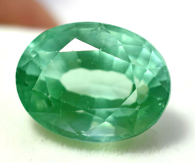Extremely Flawless 15.80 Ct Natural Green Tourmaline GGL Certified Treated Gem