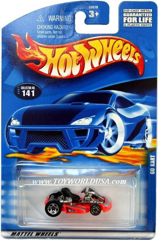 2001 Hot Wheels #141 Go Kart orange | eBay
