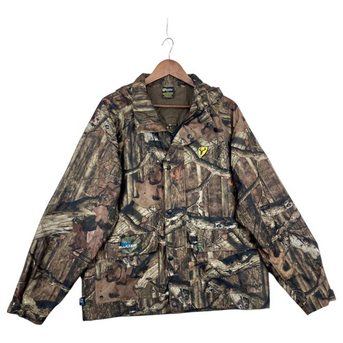 Scentblocker Jacket Brown Break-Up Camo Realtree Hunting Water Resistant Mens M - Picture 2 of 23