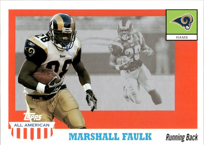 Marshall Faulk - 2003 Topps All-American Football #73