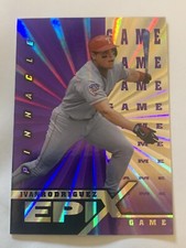 1998 Pinnacle - Epix Game Purple #E4 Ivan Rodriguez