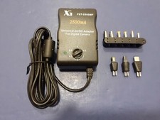 XG PST-2500MF Universal Digital Camera AC/DC Adaptor 2500mA Multiple Plugs