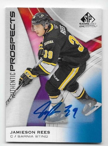 19/20 SP GAME USED CHL BLUE AUTOGRAPH PARALLEL Hockey (#1-75) U-Pick From List - Picture 4 of 10