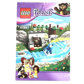 LEGO Friends 41046 Brown Bear's River 100% Compete with Instructions