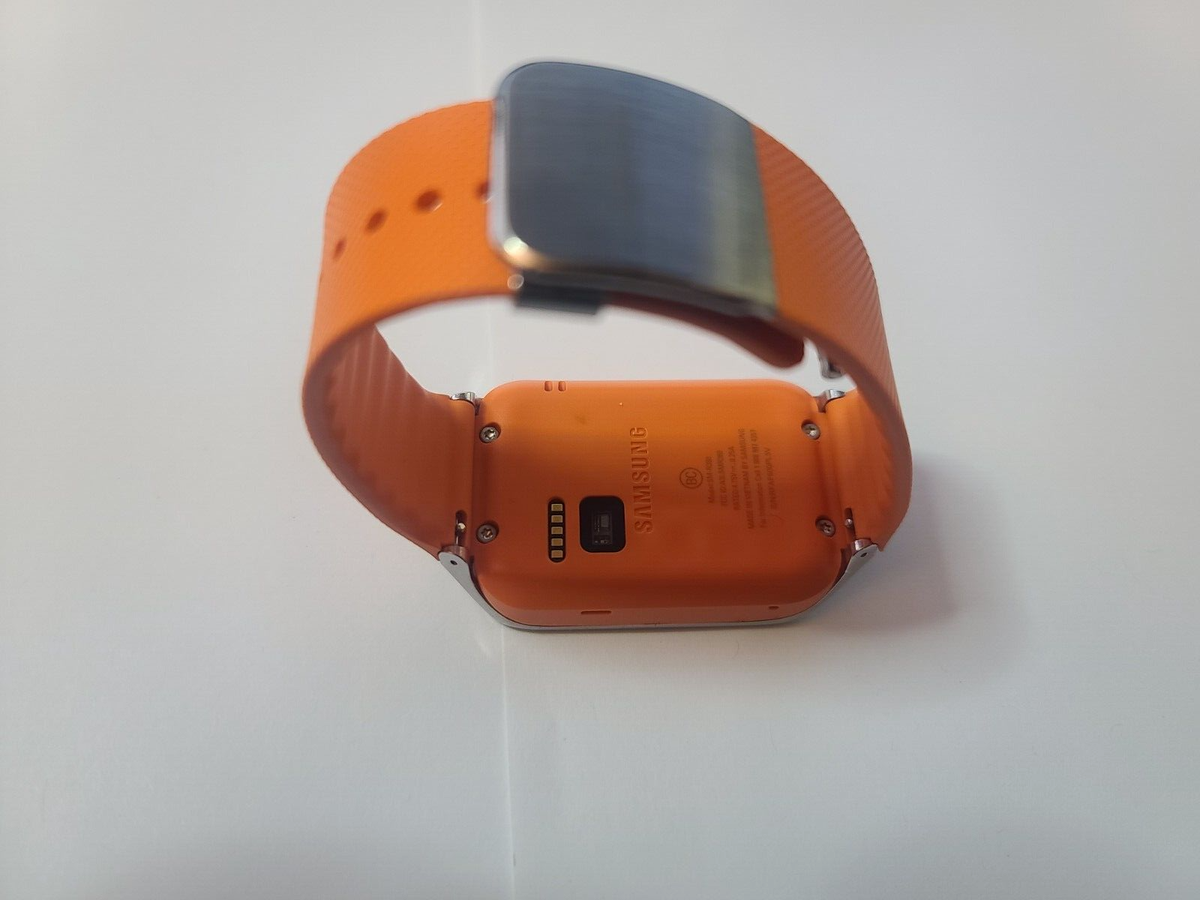 Samsung Gear 2/SM-R380/Wild Orange & Silver/37mm/Smart Watch/BT/iR