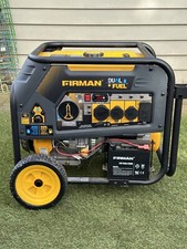 Firman generator, dual fuel Engine
