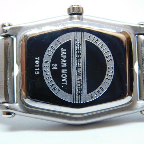 Jones New York 70115 Silver Tone Quartz Analog Ladies Watch Sz. 6 3/4" - Picture 4 of 6