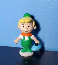 Applause 1982 1990 ELROY HOLDING VACCUM PVC FIGURINE  2" THE JETSONS vintage