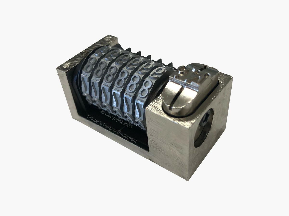 Numbering Machine 3/16