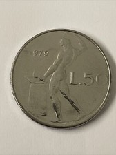 MONETA L. 50 1979  REPUBBLICA ITALIANA  50 LIRE 