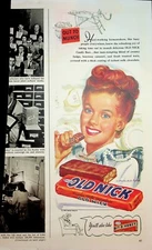 Original Old Nick Ad: Out to Munch