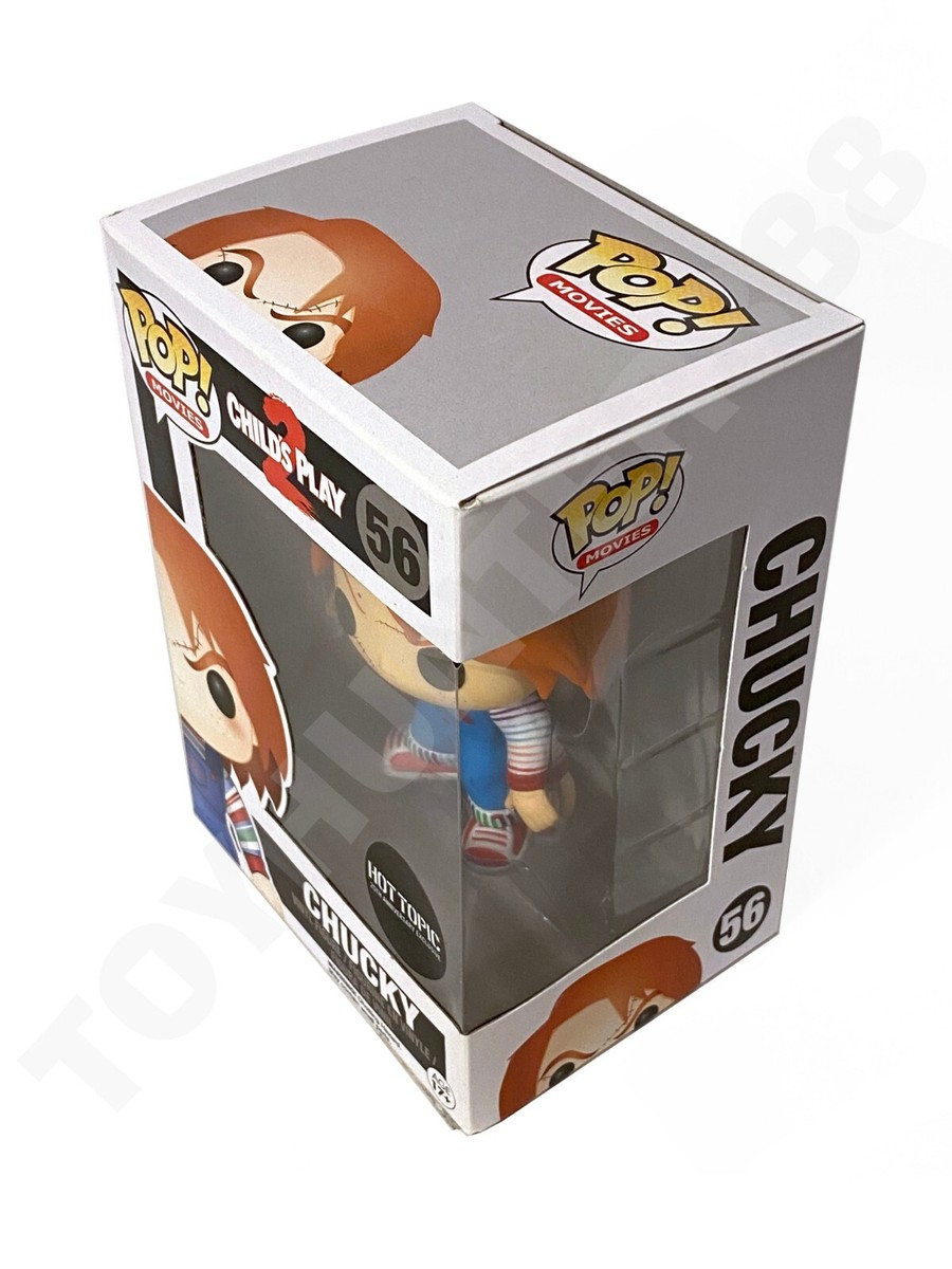 Funko pop！ ムービーズ CHILDS PLAY シリーズ56 Funko Childs Play 2 POP Movies Chucky Exclusive Vinyl Figure