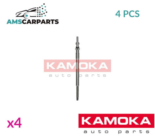 ENGINE GLOW PLUGS KP010 KAMOKA 4PCS NEW OE REPLACEMENT - Picture 1 of 5