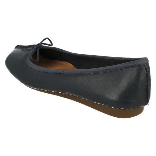 Ladies Clarks Artisan Flats - Freckle Ice - Picture 15 of 22