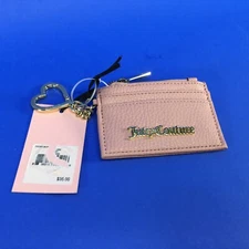 Juicy Couture Card Case Keychain Wallet
