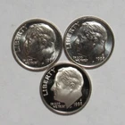 1998 P,D&S Roosevelt Dimes in BU and Proof condition