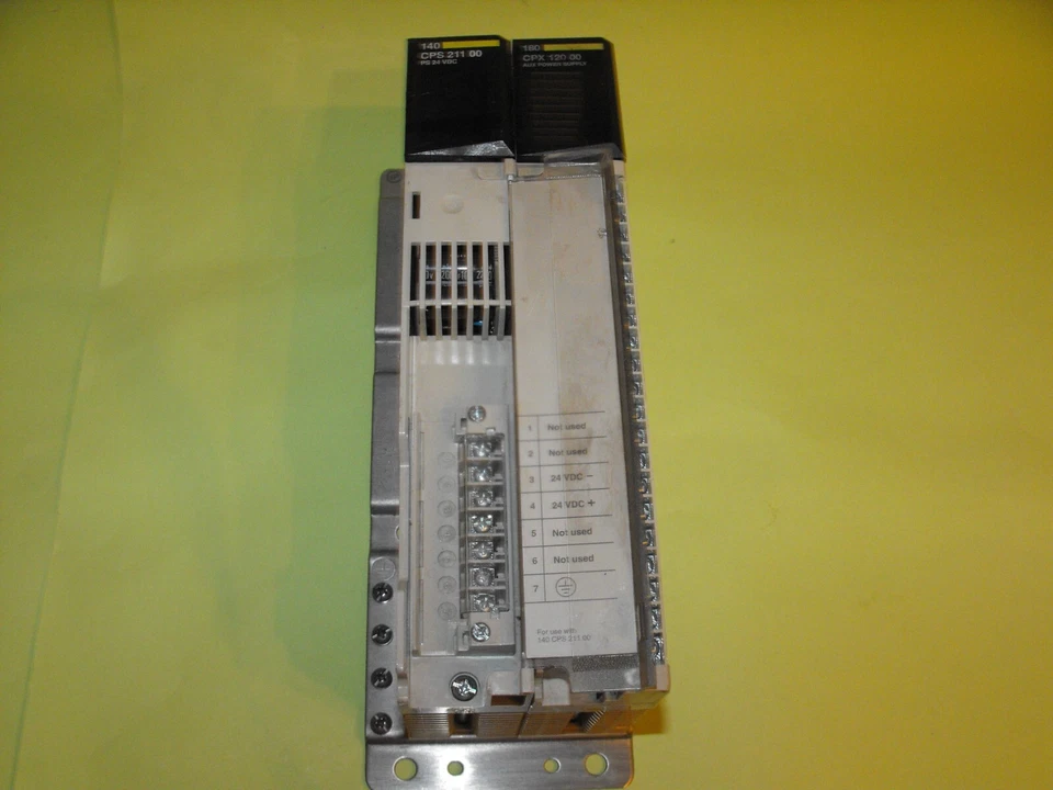 Schneider Modicon Quantum 140CPS21100+180XCA72800.CPS21100+CPX12000.USED - Image 3 of 4