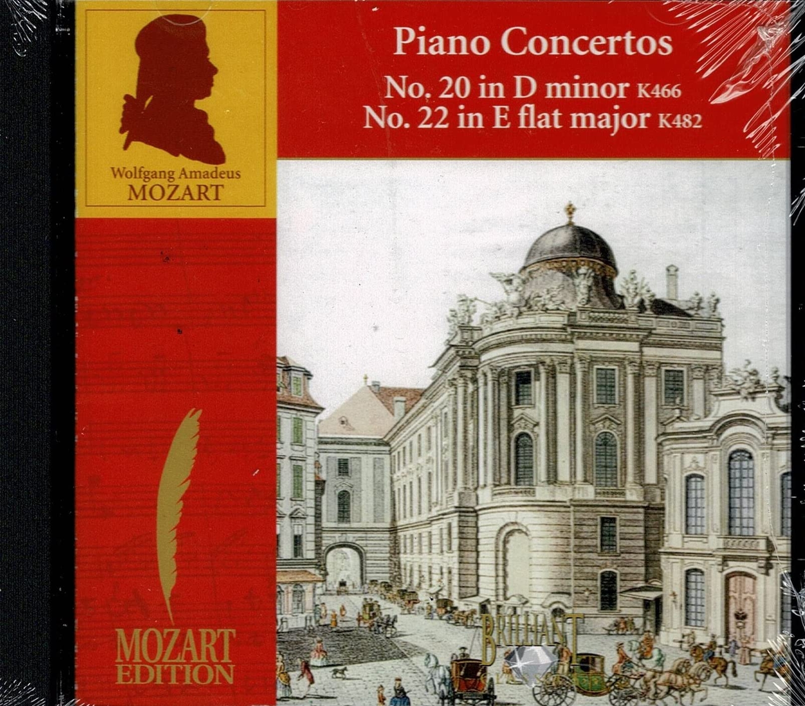 Philharmonia Orchestra Mozart: Piano Concertos KV 466, KV 482 (CD)