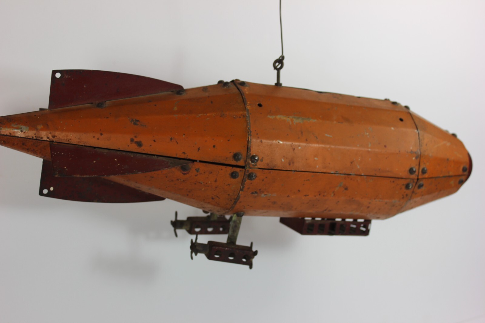 Antique ZEPPELIN 1920's Metalcraft 960 Airship Fully Constructed EX