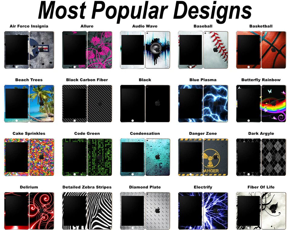 Custom Vinyl Skin / Decal Design for the Apple iPad Mini 4 A1550 Free Shipping! - Image 3 of 4