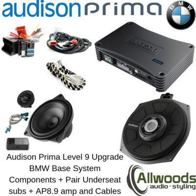 Audison Prima Level 9 Base system Audio Upgrade BMW X3
