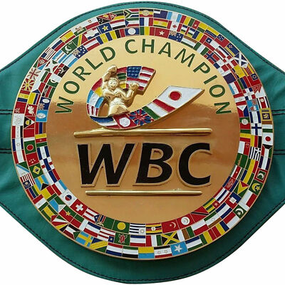 WBC Championship Boxgürtel 3D Erwachsenengröße brandneu Gürtel + gratis Tragetasche
