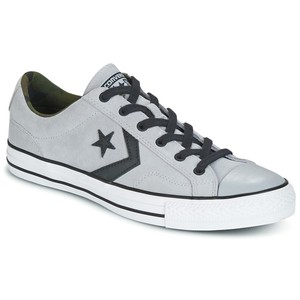 Scarpe uomini Converse STAR PLAYER Grigio Cuoio Scarpe uomini Converse STAR PLAYER Grigio Cuoio