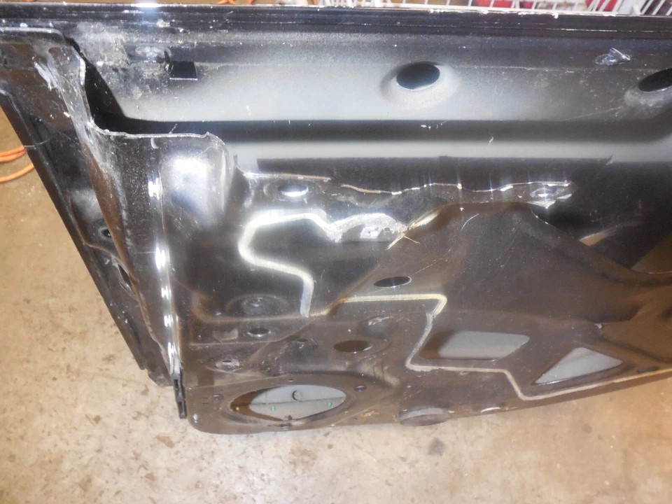 Carcasa de puerta trasera derecha pasajero negra AUDI A6 Quattro 2005-2011 panel de carrocería Foto 4 de 4