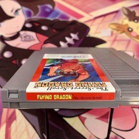 the secret scroll flying dragon nes Cart Only
