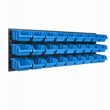 Parete porta attrezzi garage set 27 scatole | porta attrezzi | supporto a parete