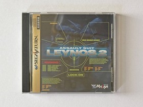 Sega Saturn Assault Suit Leynos 2 with Obi Postcard Mecha NTSC-J Japan