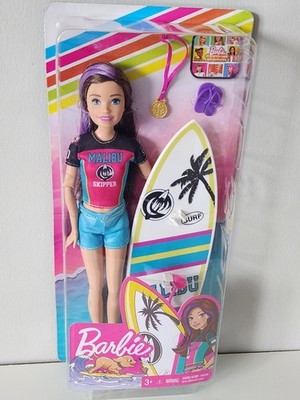 Barbie Dreamhouse Adventures Skipper Surf Doll 2019 GHK36 Malibu 11'' Articulated