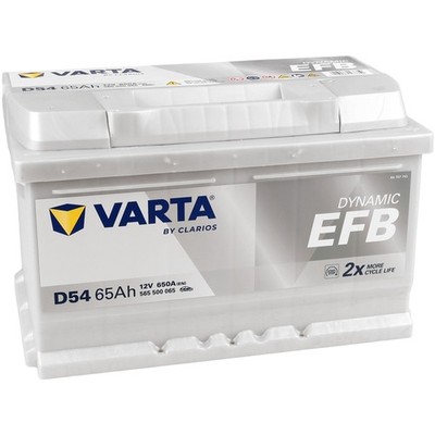 VARTA Blue Dynamic EFB D54 65Ah Starterbatterie (565 500 065)